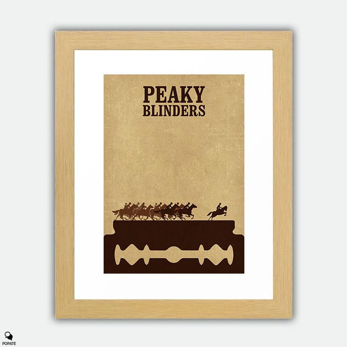 Thumbnail: Peaky Blinders Vintage Framed Print