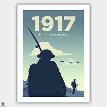 1917 Minimalist Poster