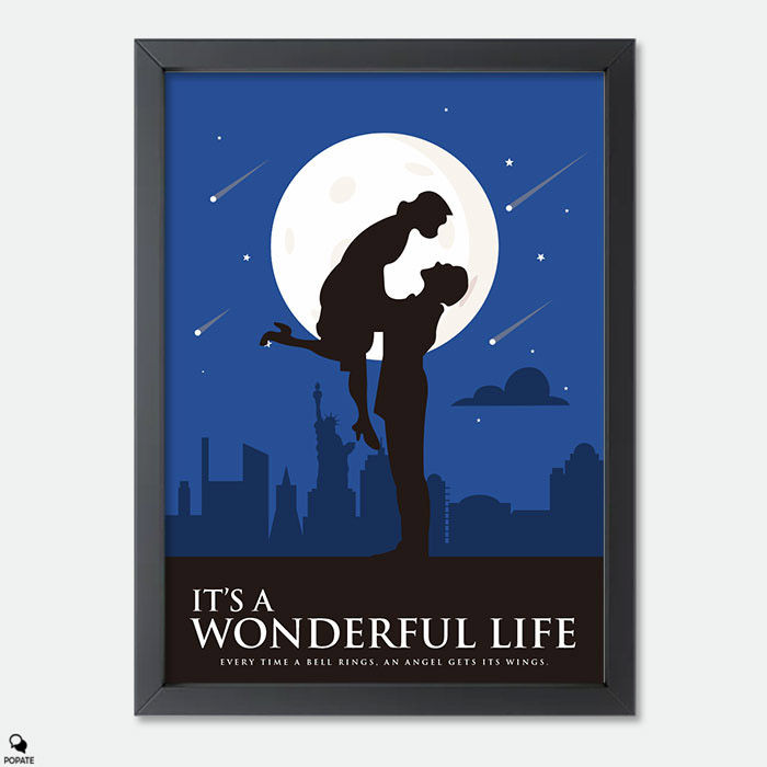 It's A Wonderful Life Minimalist Mini Framed Print
