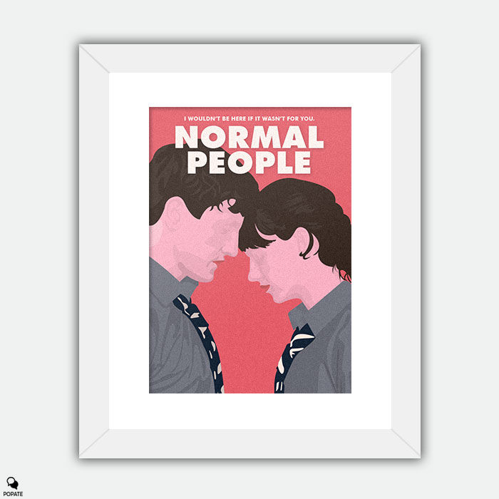 Thumbnail: Normal People Alternative Large Framed Print - School