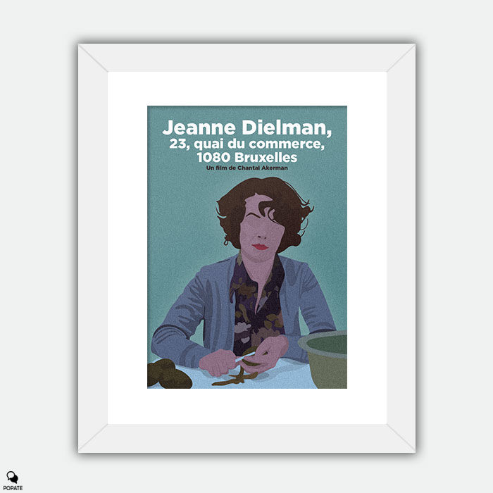 Thumbnail: Jeanne Dielman Minimalist Large Framed Print - Potatoes