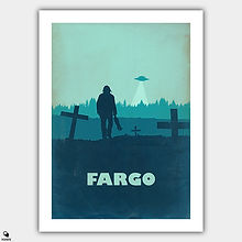 Fargo Vintage Abstract Poster - Ohanzee