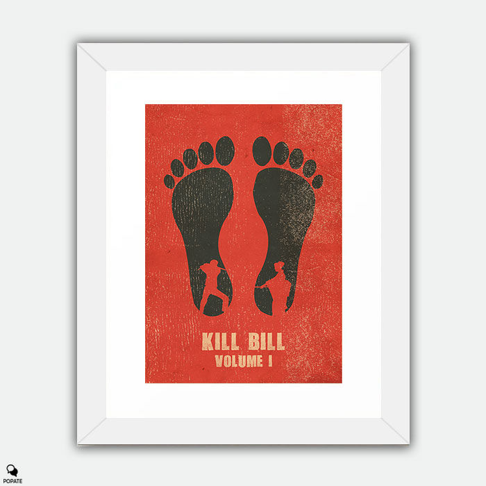Thumbnail: Kill Bill Vol. 1 Vintage Letterpress Large Framed Print