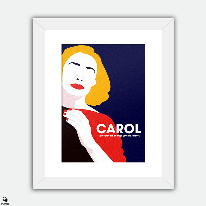 Thumbnail: Carol Minimalist Framed Print