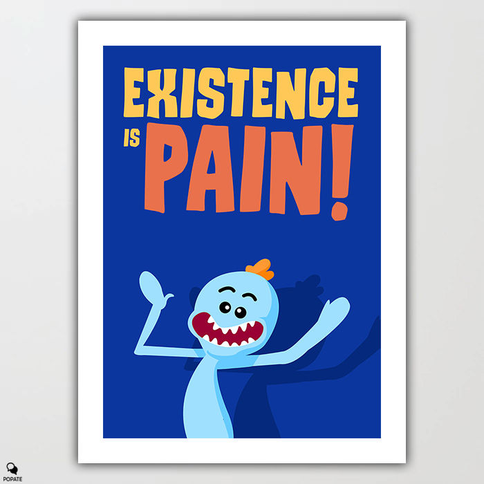 Rick & Morty Alternative Poster - Meeseeks