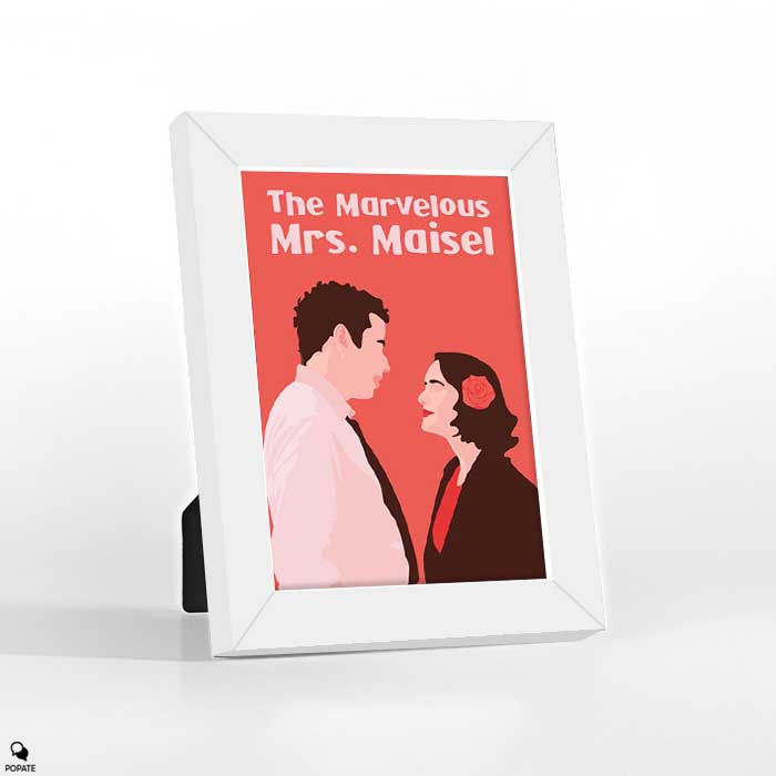 Thumbnail: The Marvelous Mrs. Maisel Alternative Mini Framed Print - Lenny and Midge