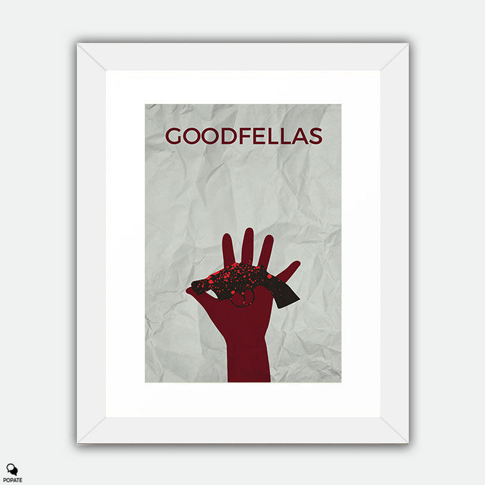 Thumbnail: Goodfellas Alternative Large Framed Print - Gun