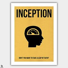 Inception Minimalist Poster - Regrets