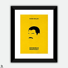 Bohemian Rhapsody Minimalist Framed Print