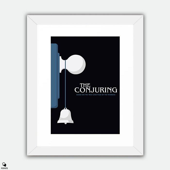 Thumbnail: The Conjuring Minimalist Large Framed Print