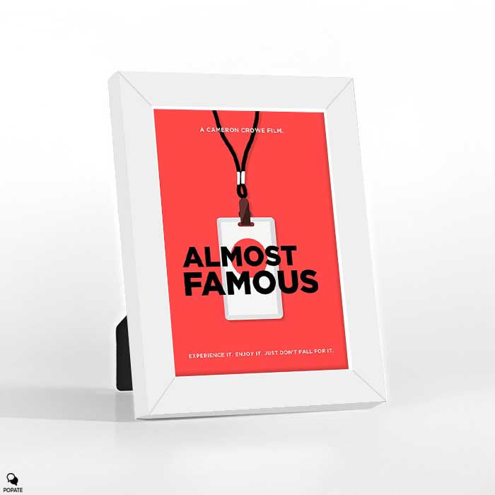 Thumbnail: Almost Famous Minimalist Mini Framed Print
