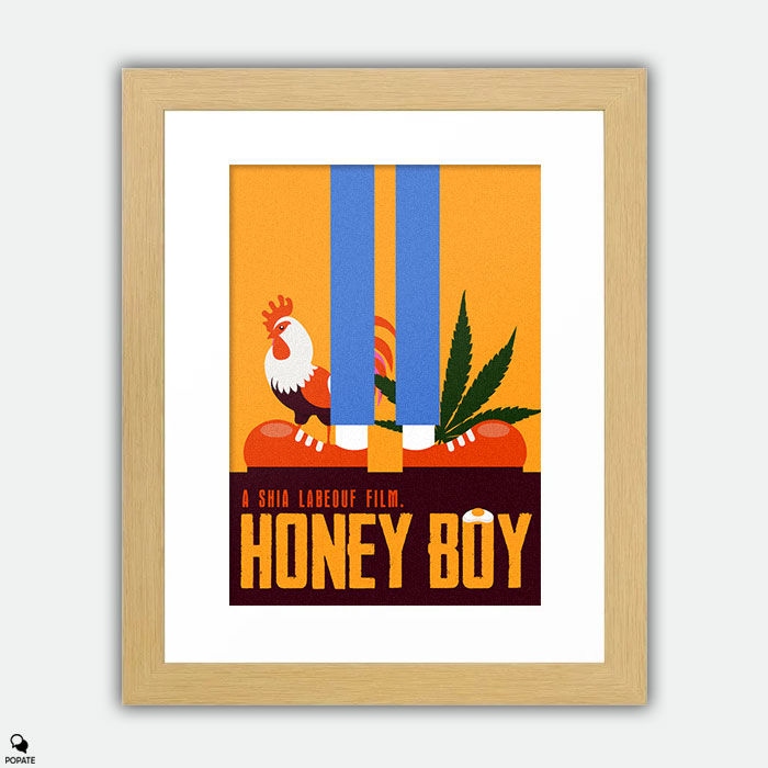 Thumbnail: Honey Boy Minimalist Large Framed Print