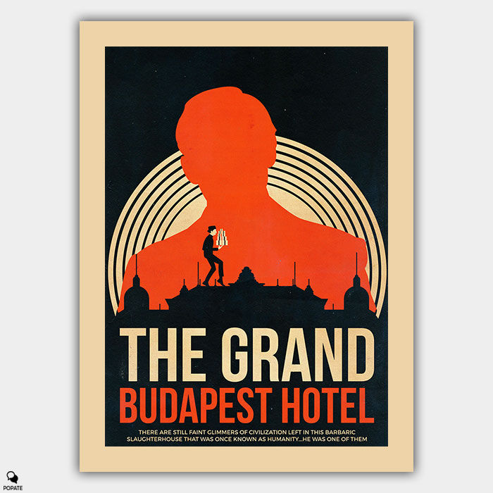The Grand Budapest Hotel Vintage Poster