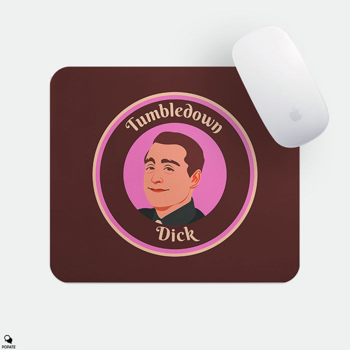 Succession Fan Art Roman Roy Alternative Mouse Pad - Tumbledown Dick