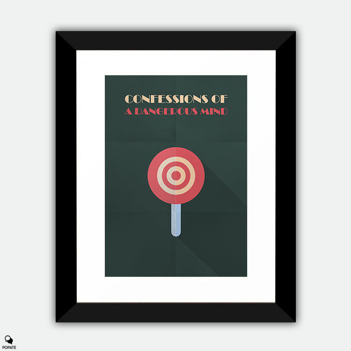 Confessions Of A Dangerous Mind Framed Print