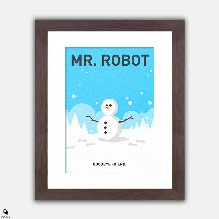 Thumbnail: Mr. Robot Alternative Framed Print - Kevin McCallister