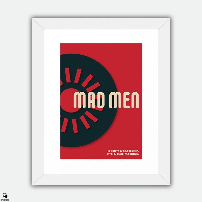 Thumbnail: Mad Men Vintage Bauhaus Framed Print