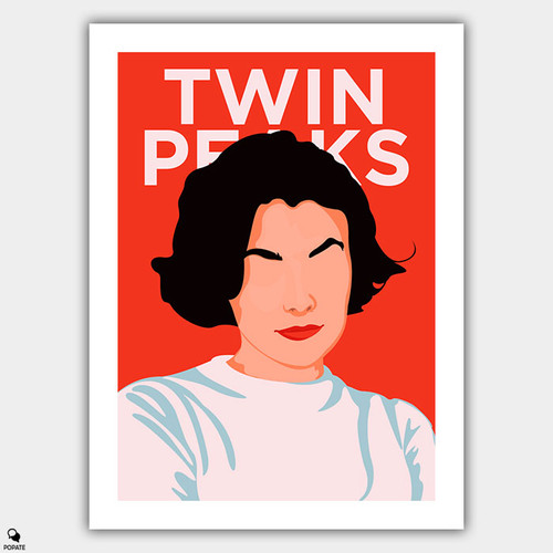 Twin Peaks Minimalist Poster - Audrey Horne | Popate