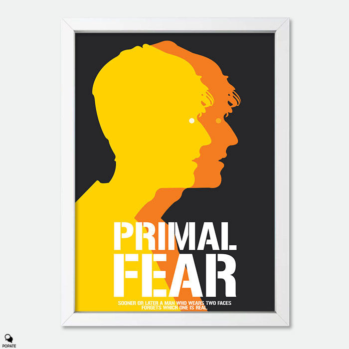 Thumbnail: Primal Fear Minimalist Mini Framed Print