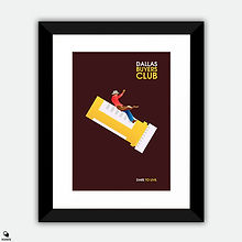 Dallas Buyers Club Minimalist Framed Print
