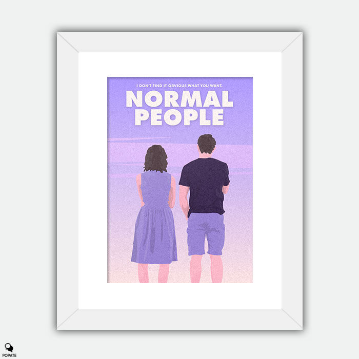 Thumbnail: Normal People Alternative Framed Print - Italy