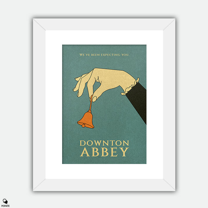 Thumbnail: Downton Abbey Vintage Large Framed Print