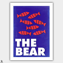 The Bear Minimalist Poster - Feast of the Seven Fishes