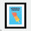 Thumbnail: Normal People Minimalist Large Framed Print - Rocket