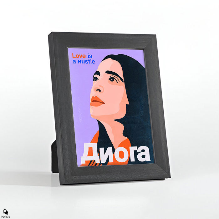 Thumbnail: Anora Alternative Poster Mini Framed Print