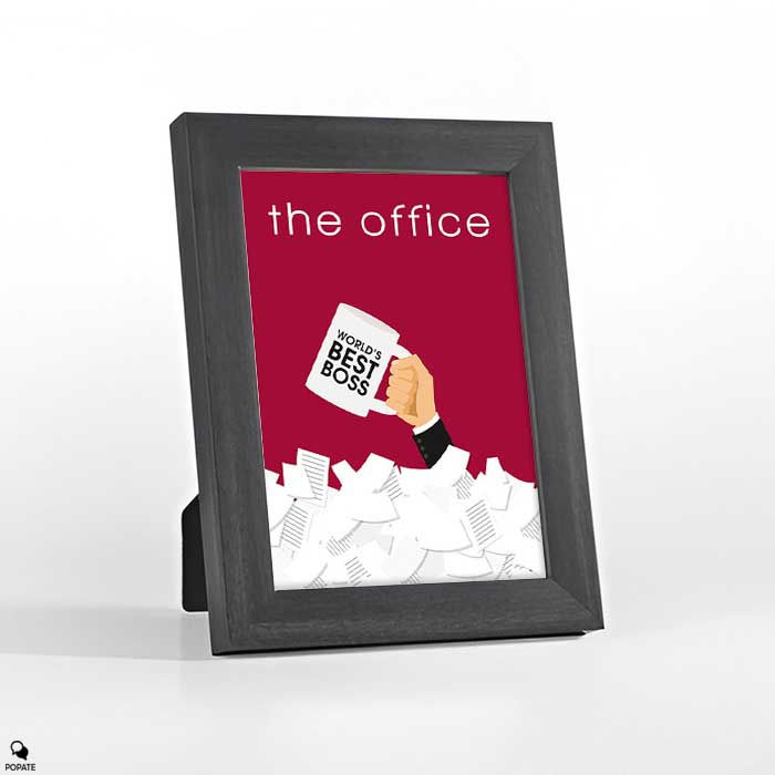 Thumbnail: The Office Minimalist Mini Framed Print