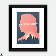 Marriage Story Alternative Framed Print - Charlie