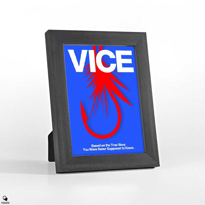 Thumbnail: Vice Minimalist Mini Framed Print - Hook