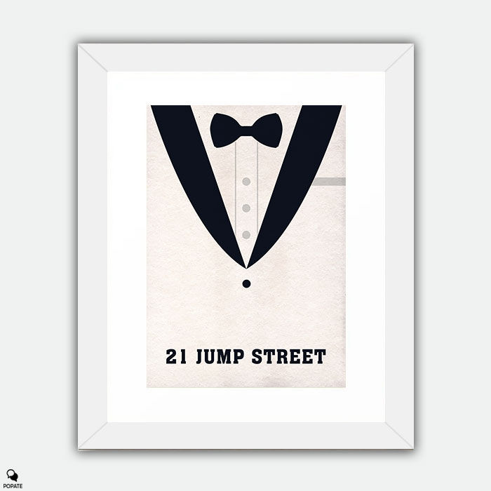 Thumbnail: 21 Jump Street Minimalist Large Framed Print