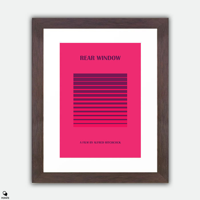 Thumbnail: Rear Window Minimalist Large Framed Print