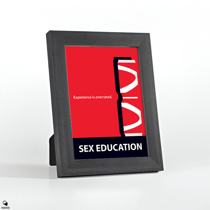 Thumbnail: Sex Education Minimalist Mini Framed Print
