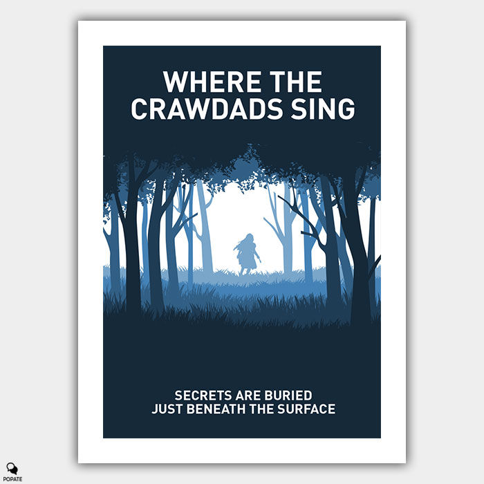 Where The Crawdads Sing Minimalist Poster - Eastern Marsh