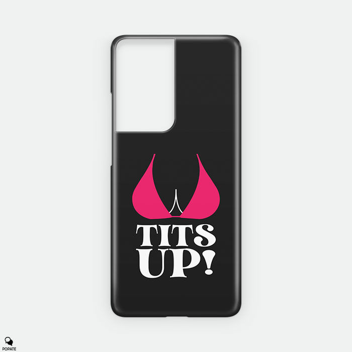 Thumbnail: Tits Up Minimalist Galaxy Phone Case from The Marvelous Mrs Maisel
