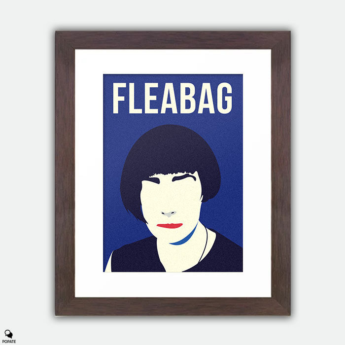 Thumbnail: Fleabag Minimalist Framed Print - Hair is Everything