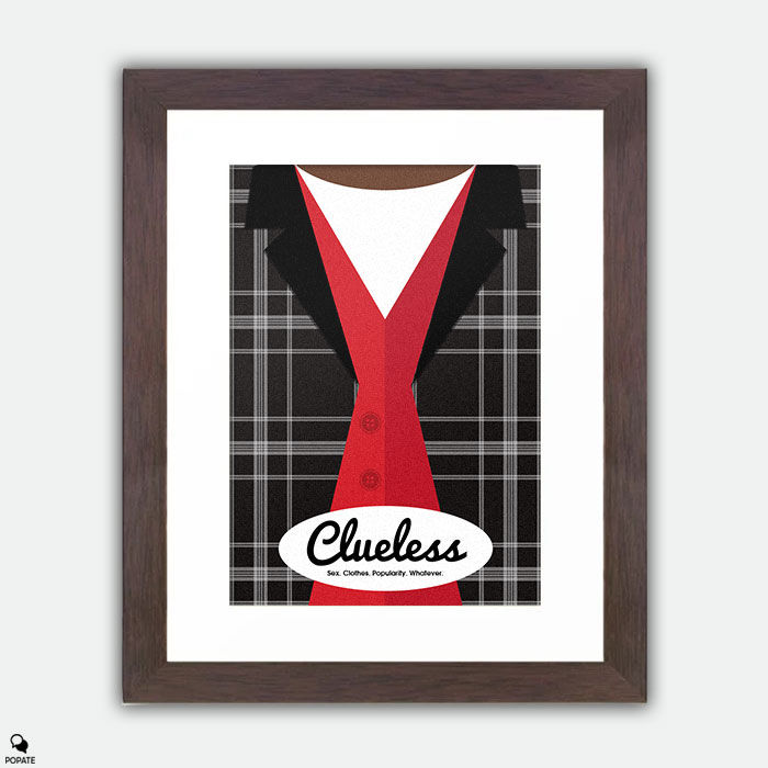 Thumbnail: Clueless Minimalist Large Framed Print - Dionne