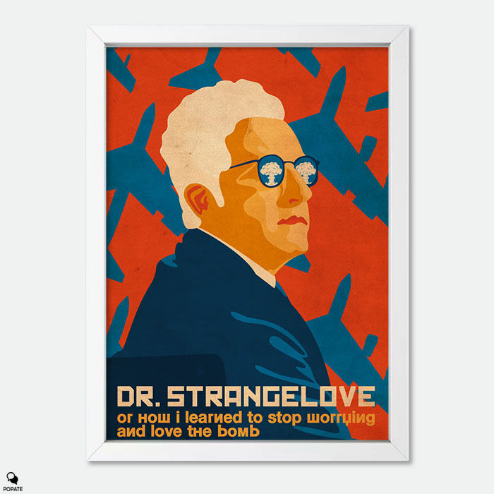 Thumbnail: Dr. Strangelove Alternative Vintage Mini Framed Print - MAD