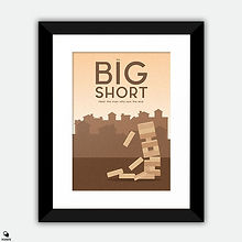 The Big Short Minimalist Framed Print