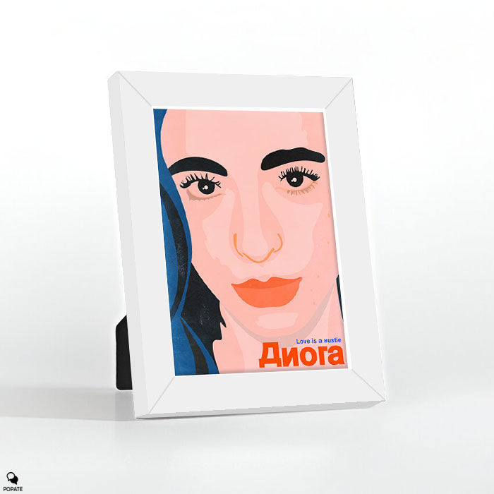 Thumbnail: Anora Alternative Poster Mini Framed Print - Ani
