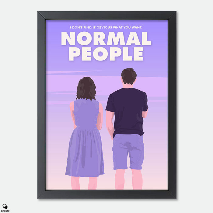 Normal People Alternative Mini Framed Print - Italy