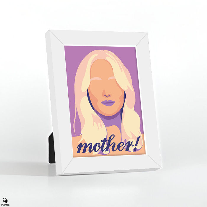Thumbnail: Mother! Minimalist Mini Framed Print - Mother