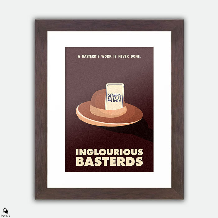 Thumbnail: Inglourious Basterds Alternative Framed Print - Bridget Von Hammers