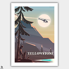 Yellowstone Alternative Poster - Day