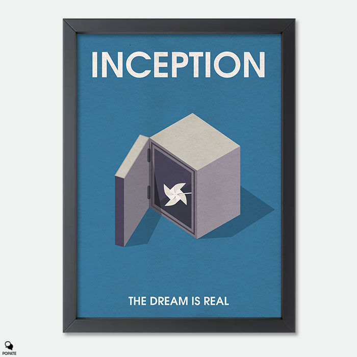 Inception Minimalist Isometric Mini Framed Print