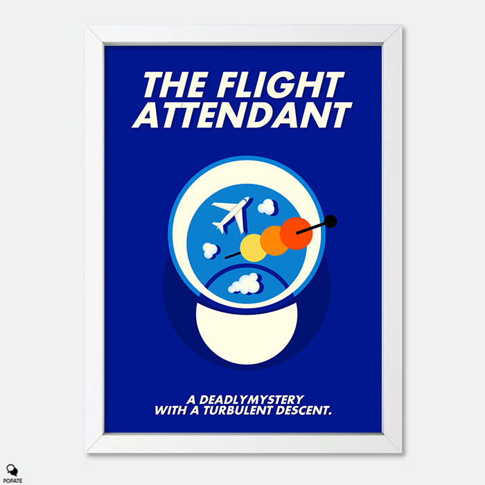 Thumbnail: The Flight Attendant Minimalist Mini Framed Print