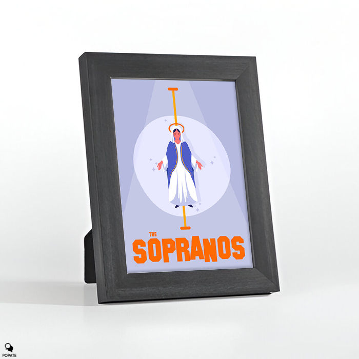 Thumbnail: The Sopranos Alternative Mini Framed Print - Paulie's Vision