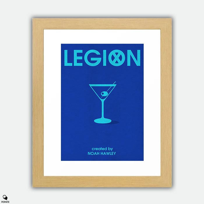 Thumbnail: Legion Minimalist Large Framed Print - Oliver Bird